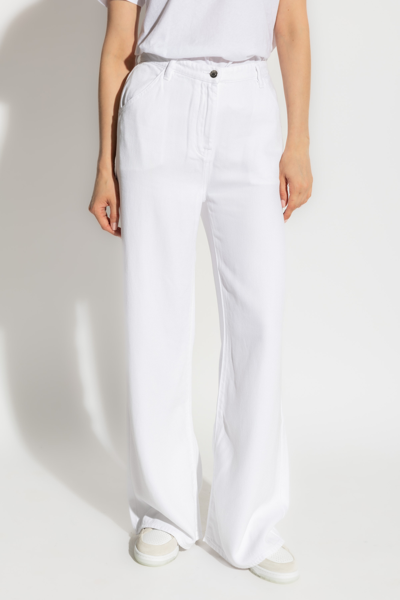 White Jeans 'Mayu' Iro - SchaferandweinerShops Bermuda